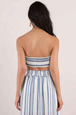 Tobi Lost + Wander Marina Bandeau Top -