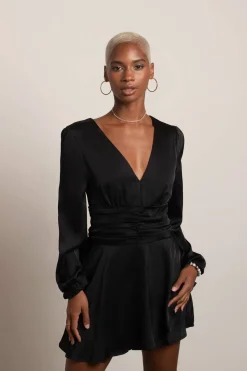 Tobi Love Games Satin Romper -