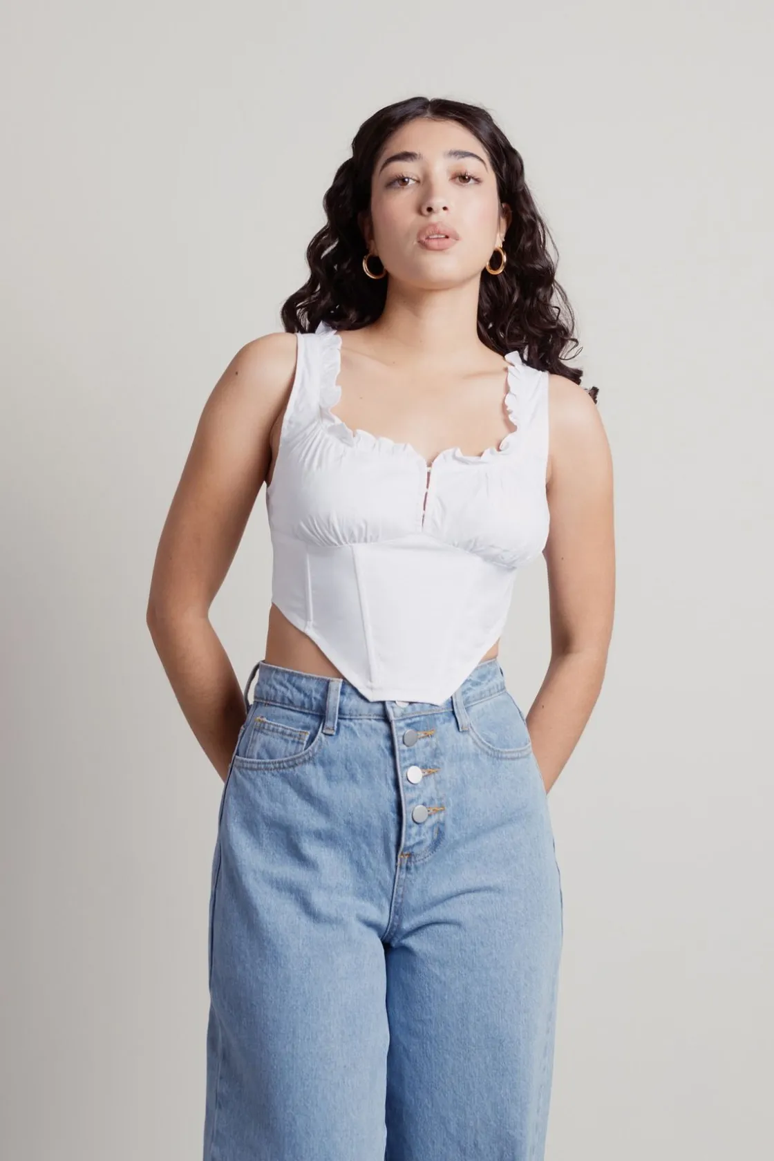 Tobi Love Maze Corset Top -