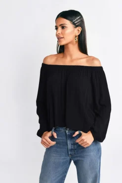 Tobi Lulu Off The Shoulder Blouse -