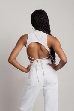 Tobi Lunachi Crop Top - Sage