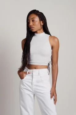 Tobi Lunachi Crop Top - Sage