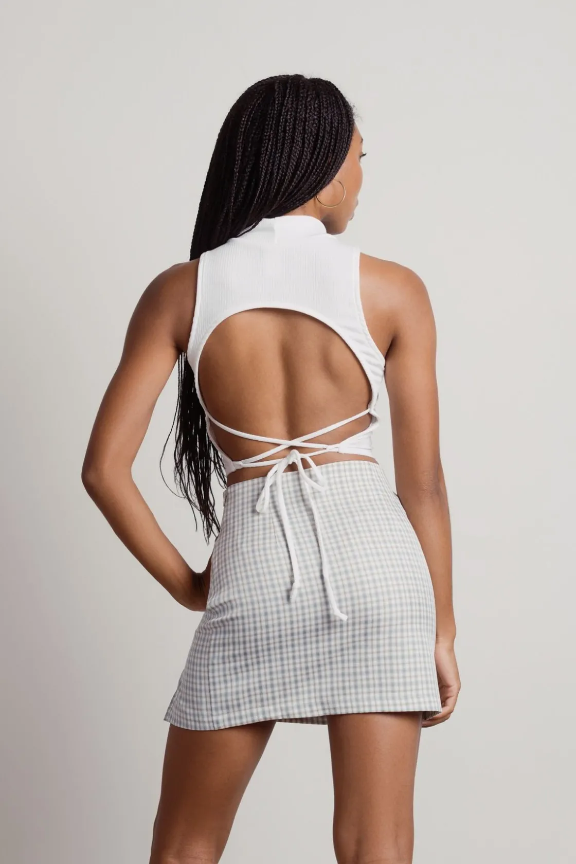 Tobi Lunachi Crop Top - Sage