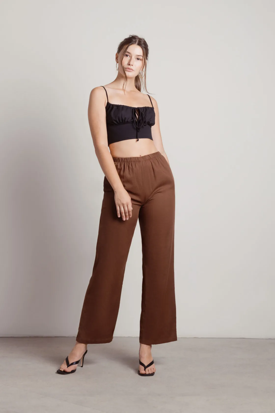 Tobi Lunya Crop Top - Kiwi Green
