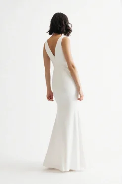 Tobi Lupita Sleeveless Bodycon Slit Maxi Dress