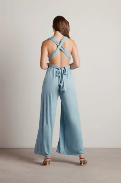 Tobi Make It Up Convertible Tie Jumpsuit -