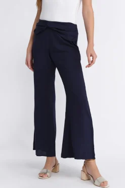 Tobi Make Me Dance Flared Pants - Navy