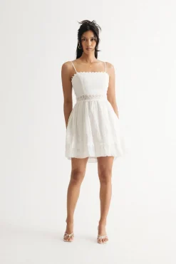 Tobi Make Me Go Lace Skater Dress