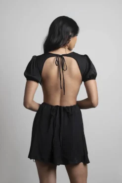 Tobi Make Up Your Mind Backless Mini Skater Dress