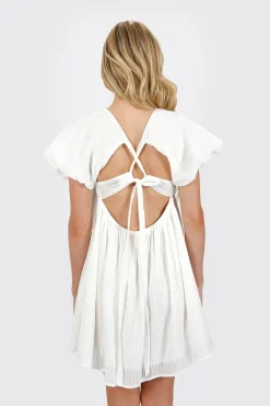 Tobi Marcelle Open Back A-line Mini Dress -