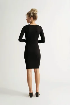 Tobi Mavis Long Sleeve Bodycon Midi Dress