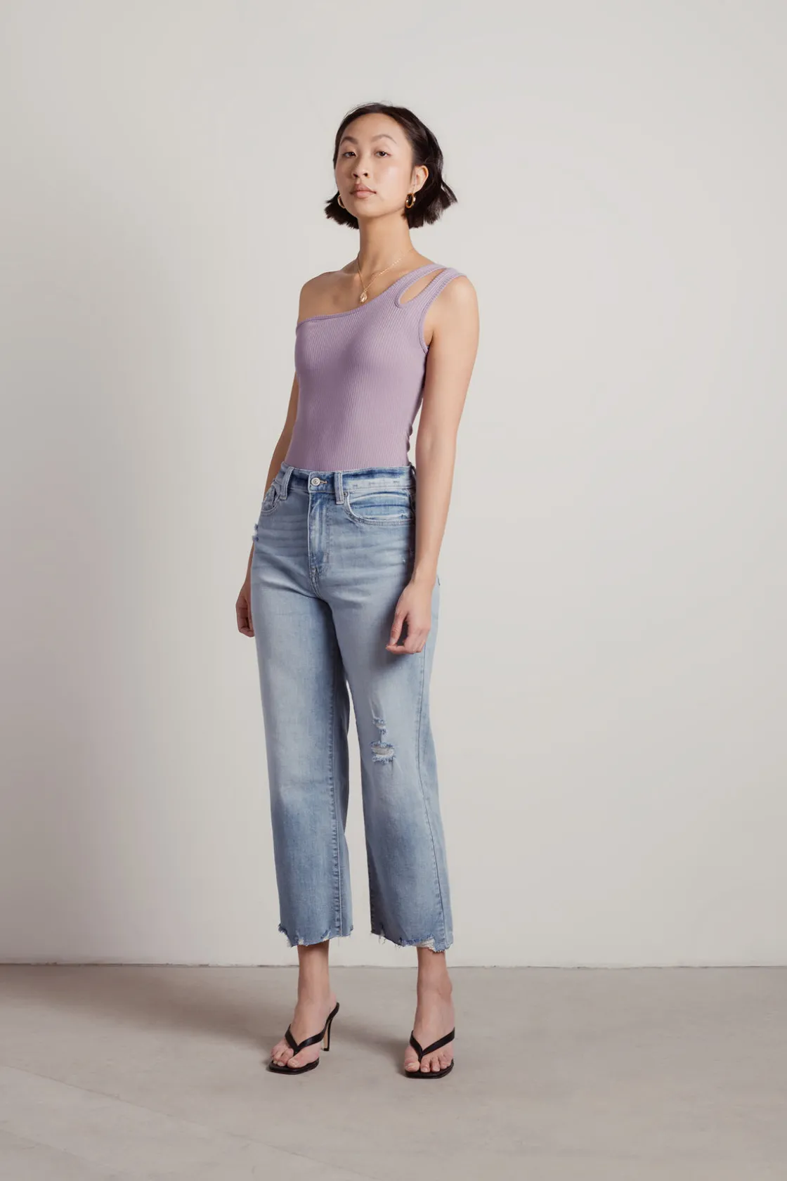 Tobi Mayra One Shoulder Bodysuit -