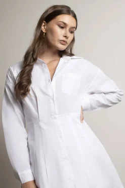 Tobi Meet You There Collared A-line Mini Dress -