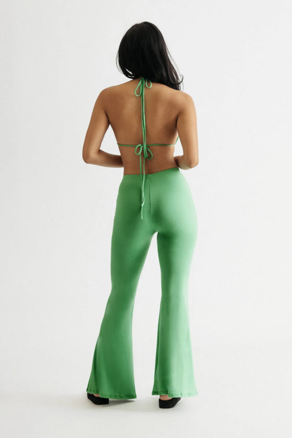Tobi Minga Bikini Top And Pants Set - Kelly Green