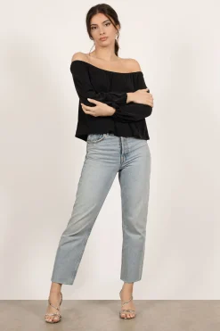 Tobi Miranda Off The Shoulder Blouse -