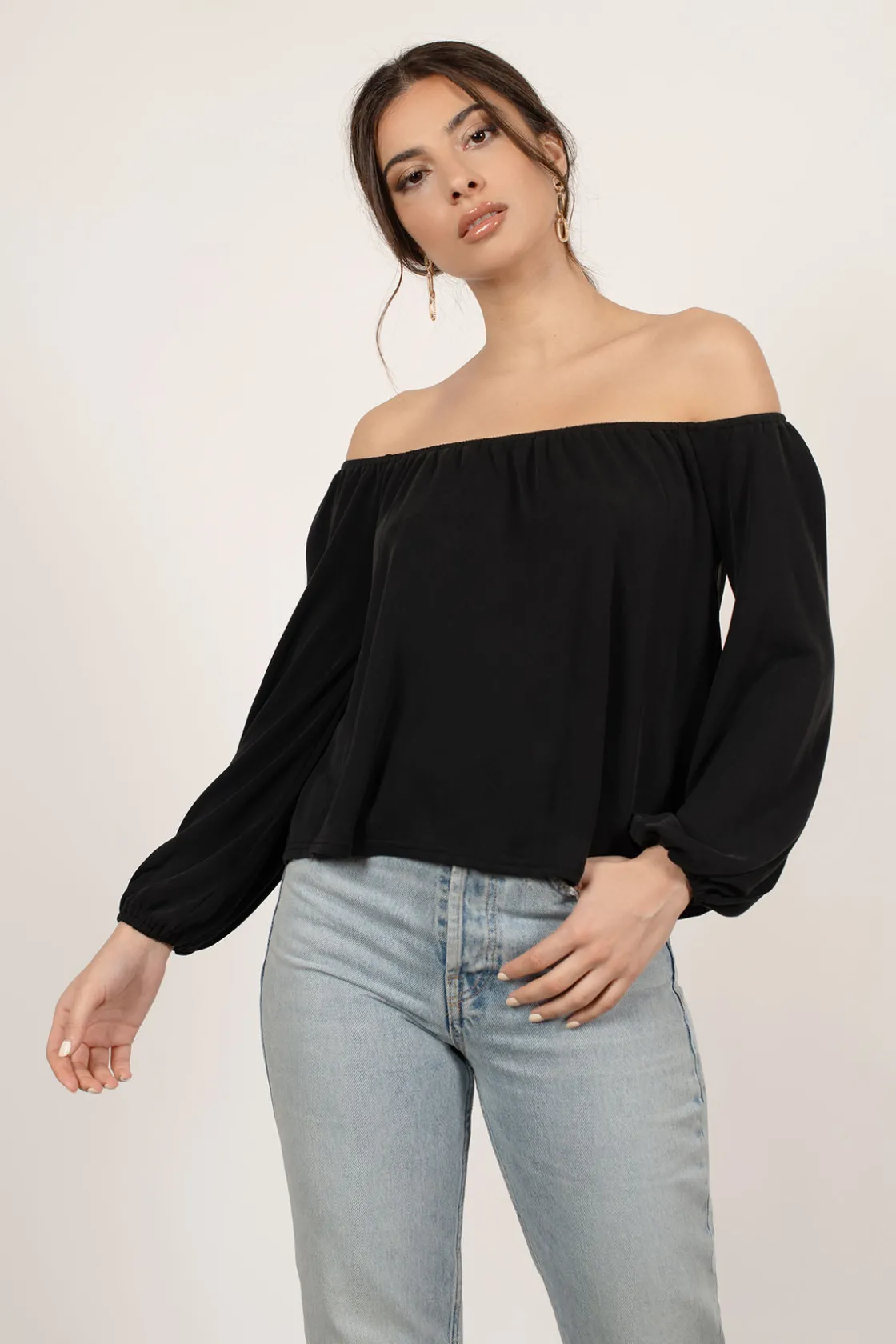 Tobi Miranda Off The Shoulder Blouse -