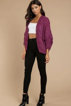 Tobi Miraval Chunky Knit Sweater - Navy