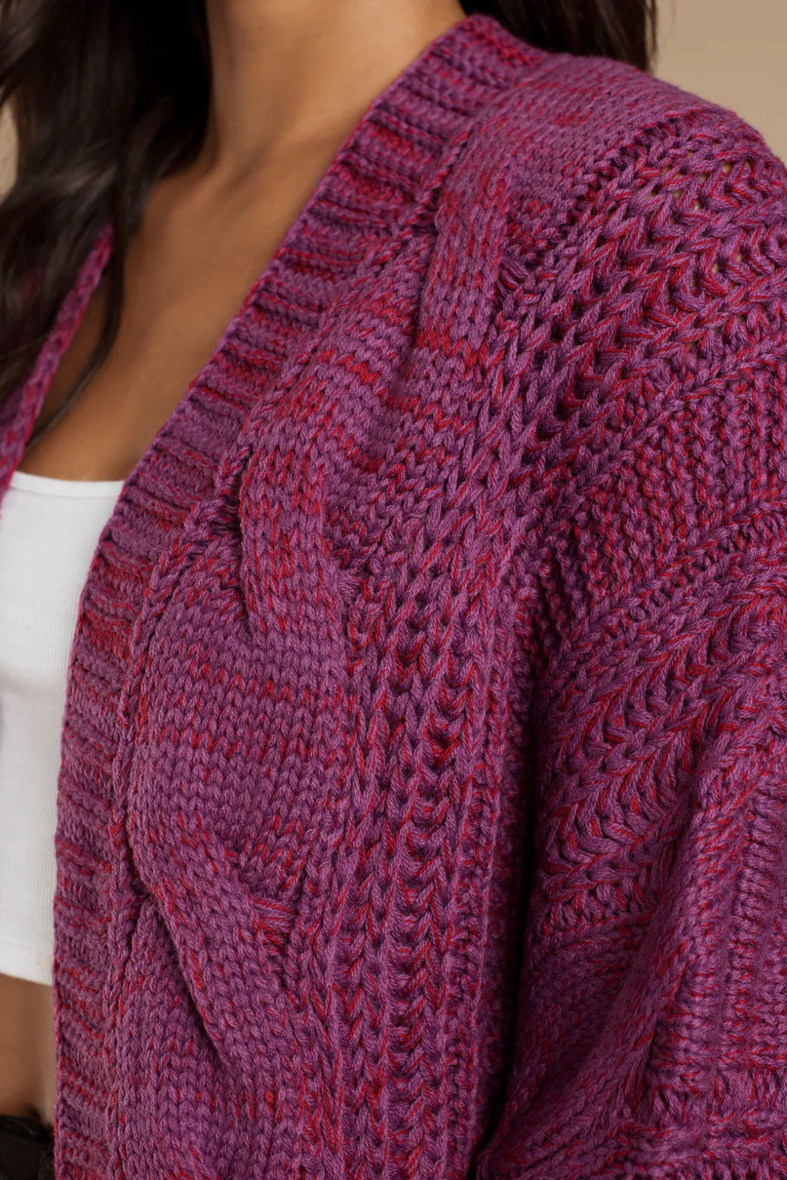 Tobi Miraval Chunky Knit Sweater - Navy