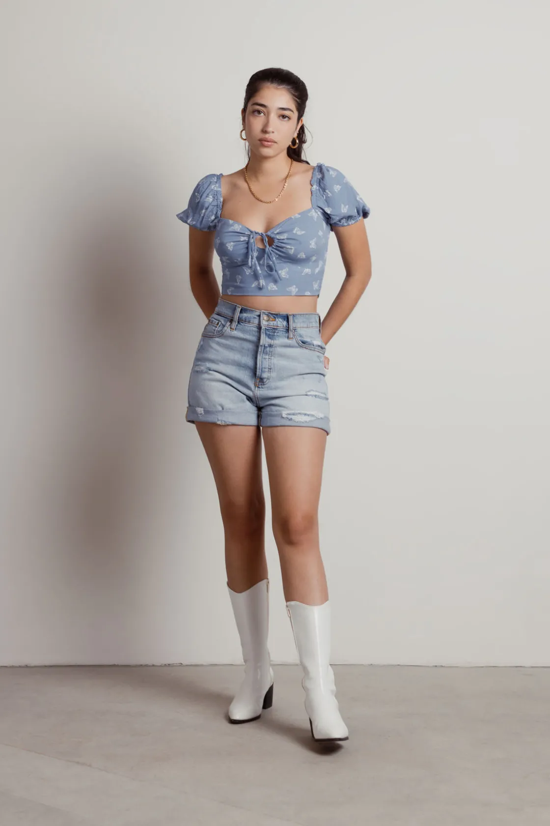 Tobi Mizuno Crop Top -