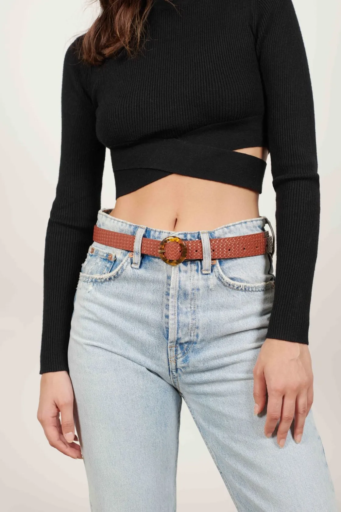 Tobi Moo Skinny Belt -