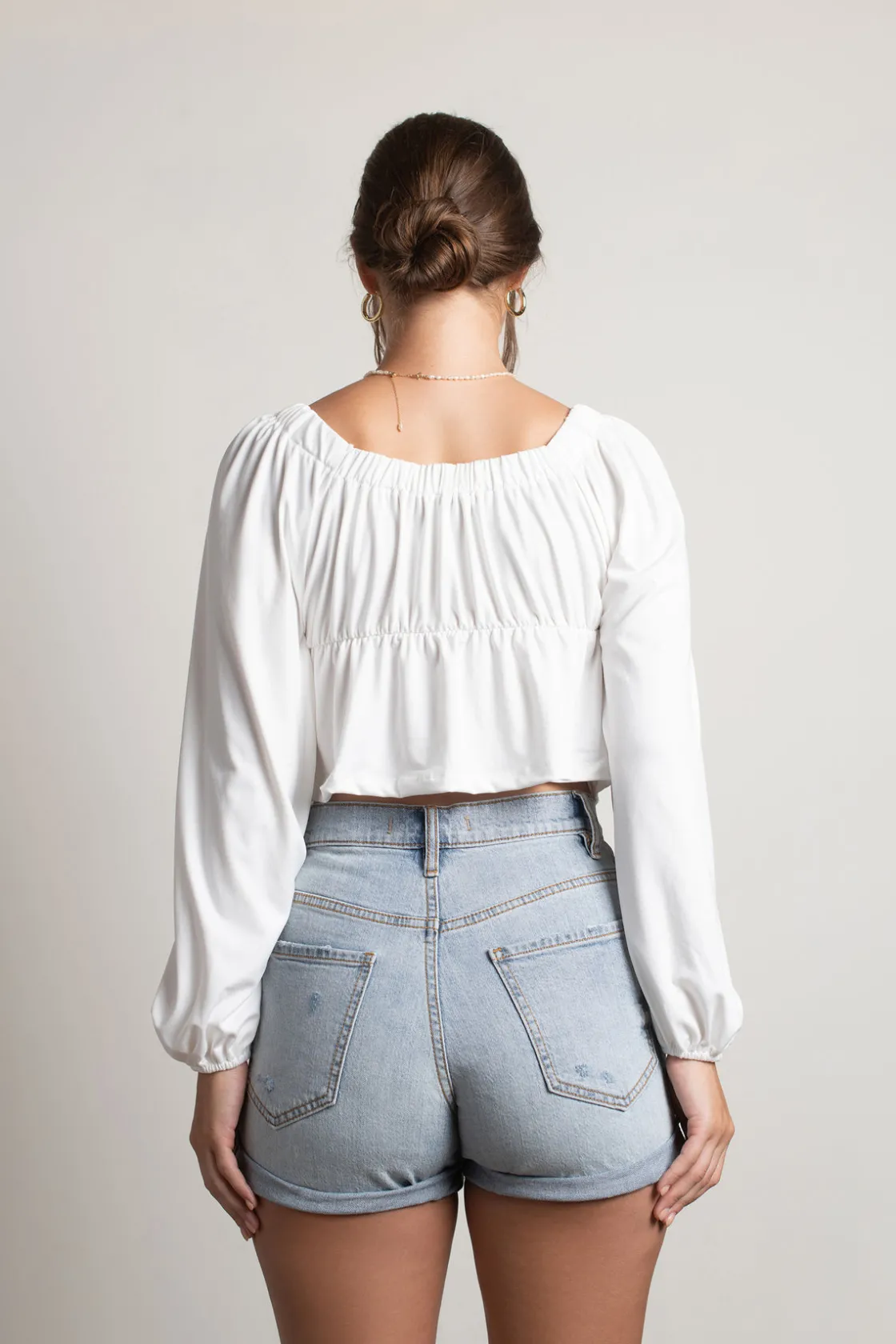Tobi More Of This Crop Top - Black