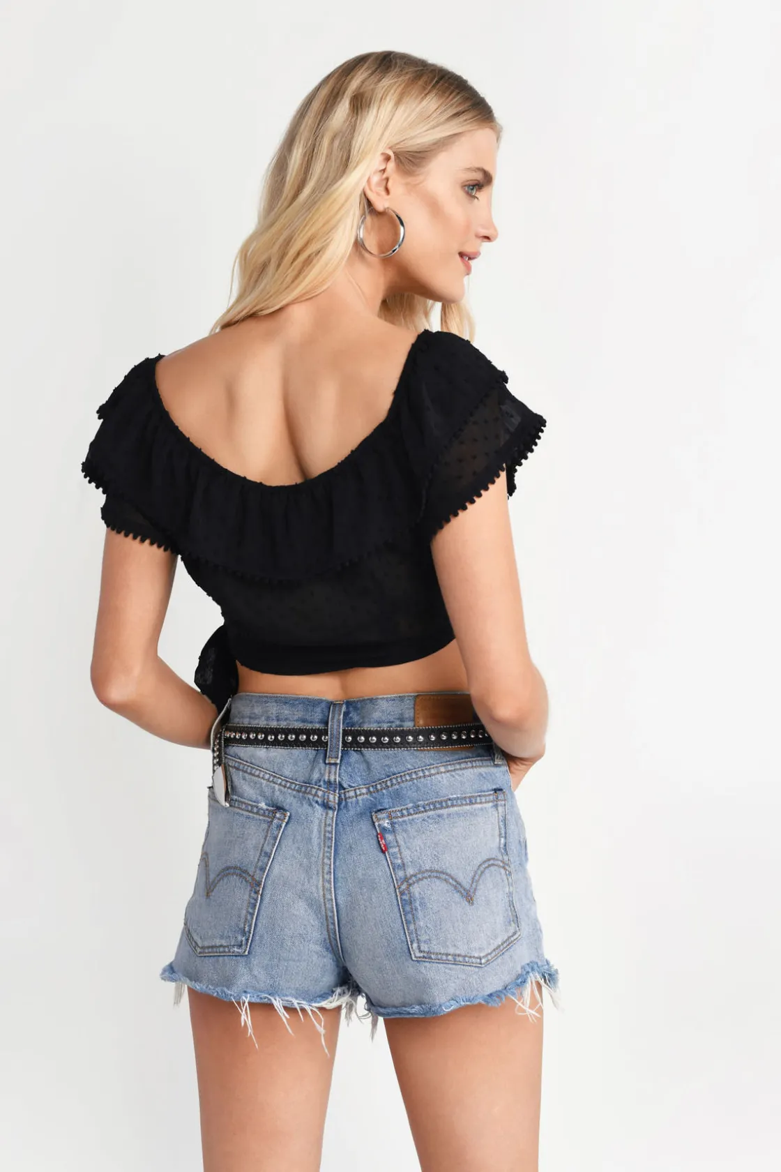 Tobi Morgan Crop Top - Black