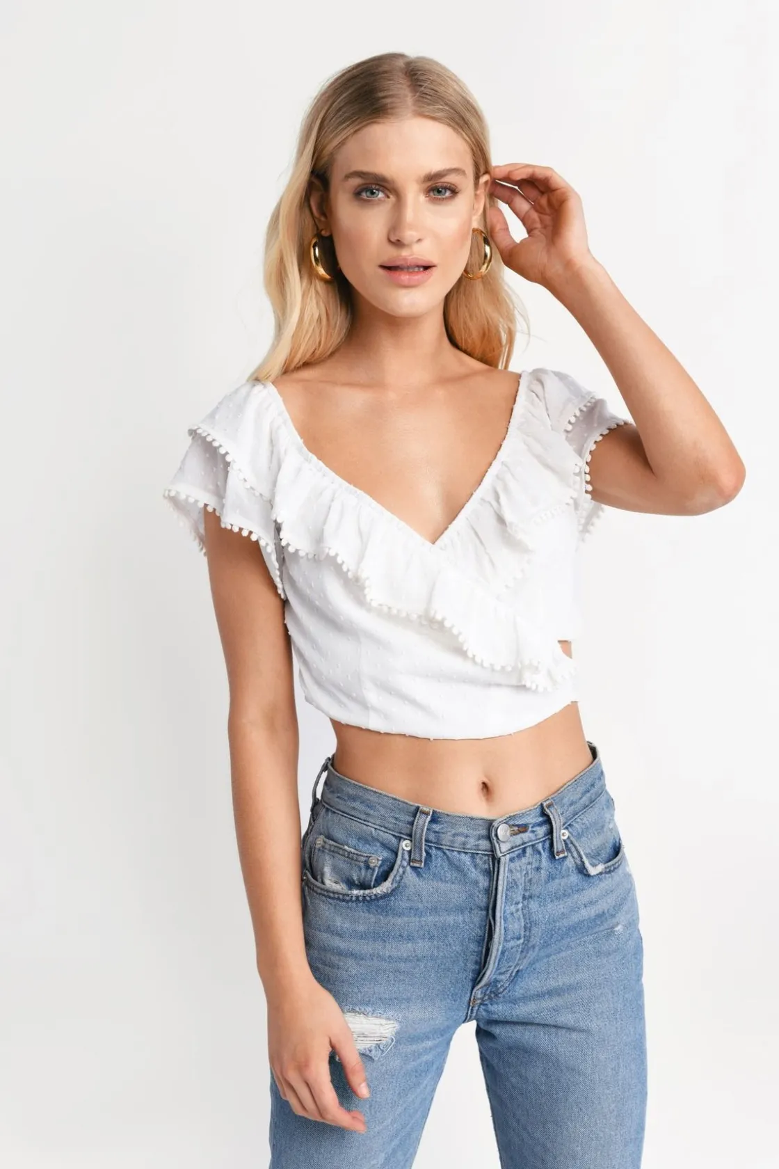 Tobi Morgan Crop Top - Black
