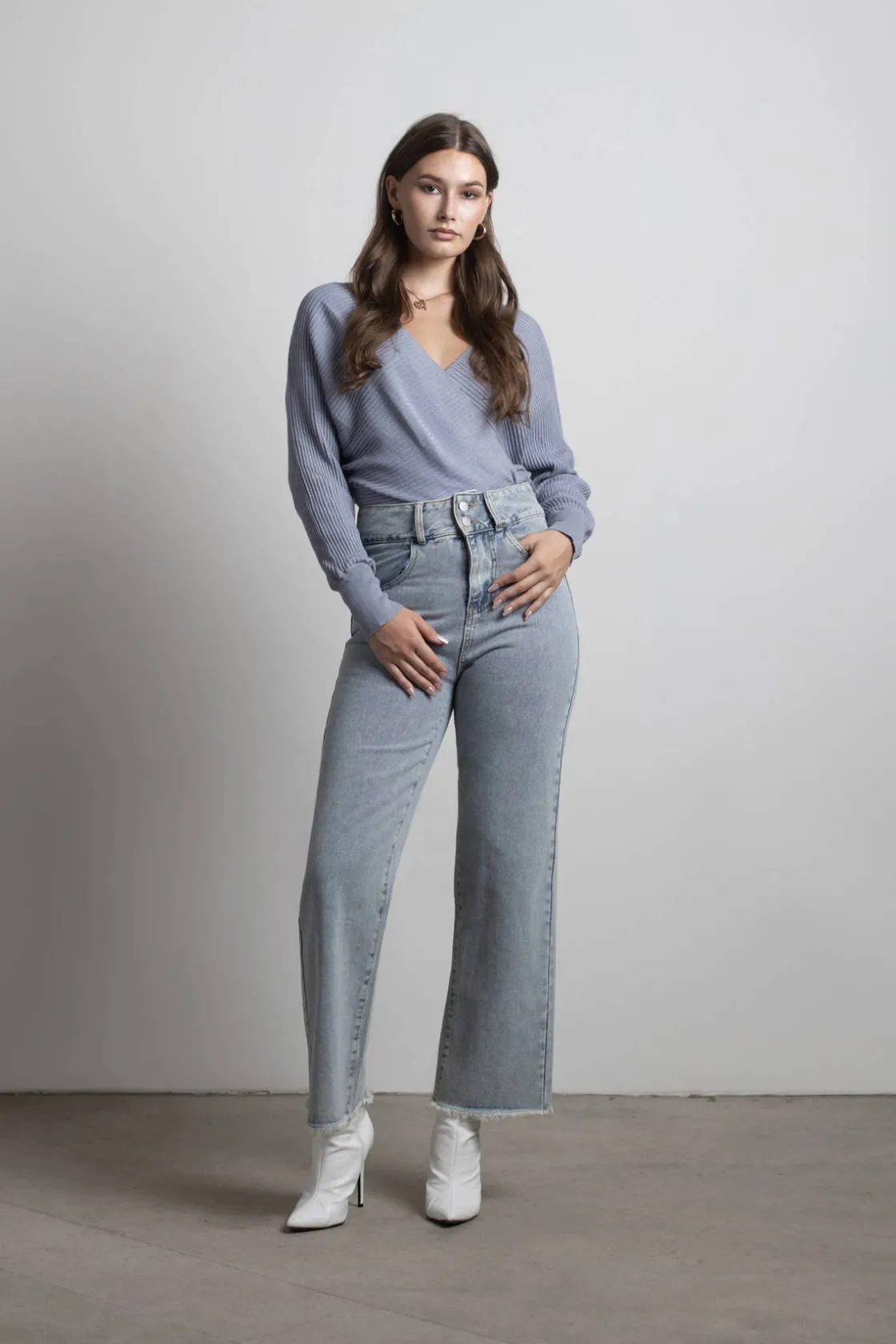 Tobi Moriah Surplice Bodysuit -