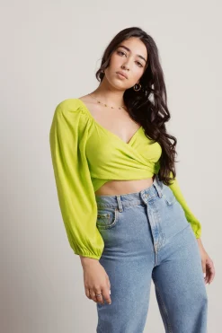 Tobi Move On Crop Top - Navy Satin Leopard