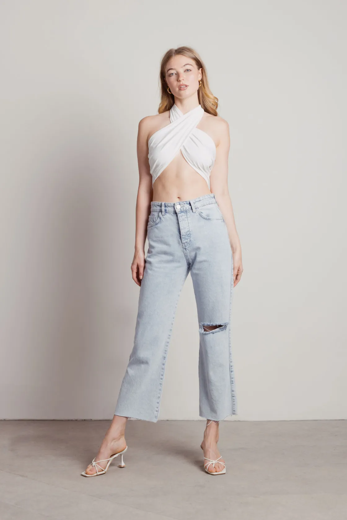 Tobi Move Together Crop Top -