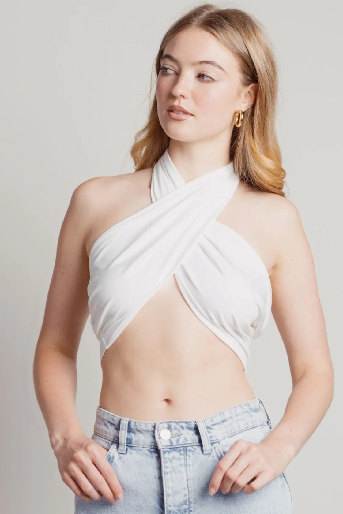 Tobi Move Together Crop Top -