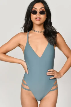 Tobi My Beloved Strappy Monokini - Black
