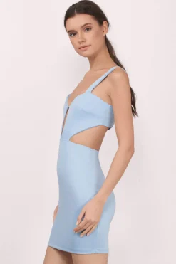Tobi My Clarity Cutout Bodycon Mini Dress - Pink
