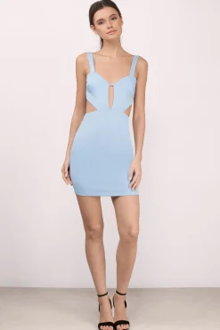 Tobi My Clarity Cutout Bodycon Mini Dress - Pink