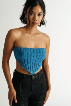 Tobi My Type Tube Top - Blue