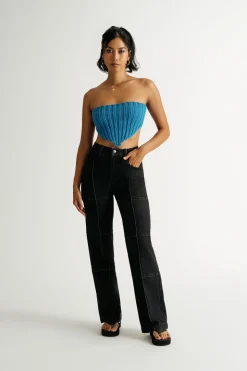 Tobi My Type Tube Top - Blue
