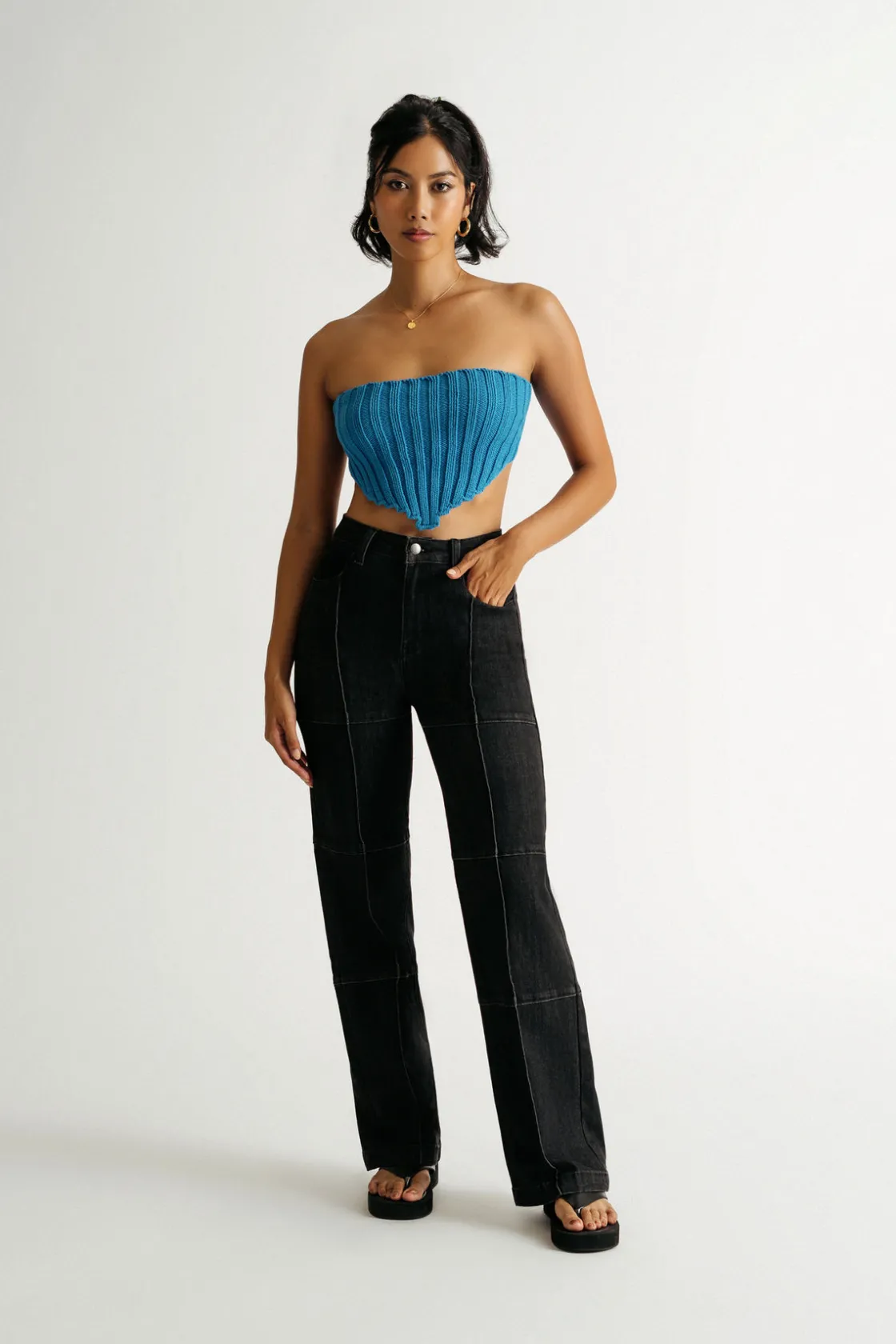 Tobi My Type Tube Top - Blue