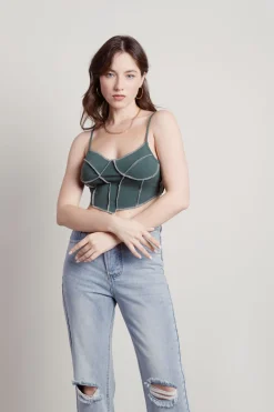 Tobi Never Let Me Go Bustier Top -