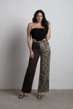 Tobi Night Drive Straight Leg Pants -