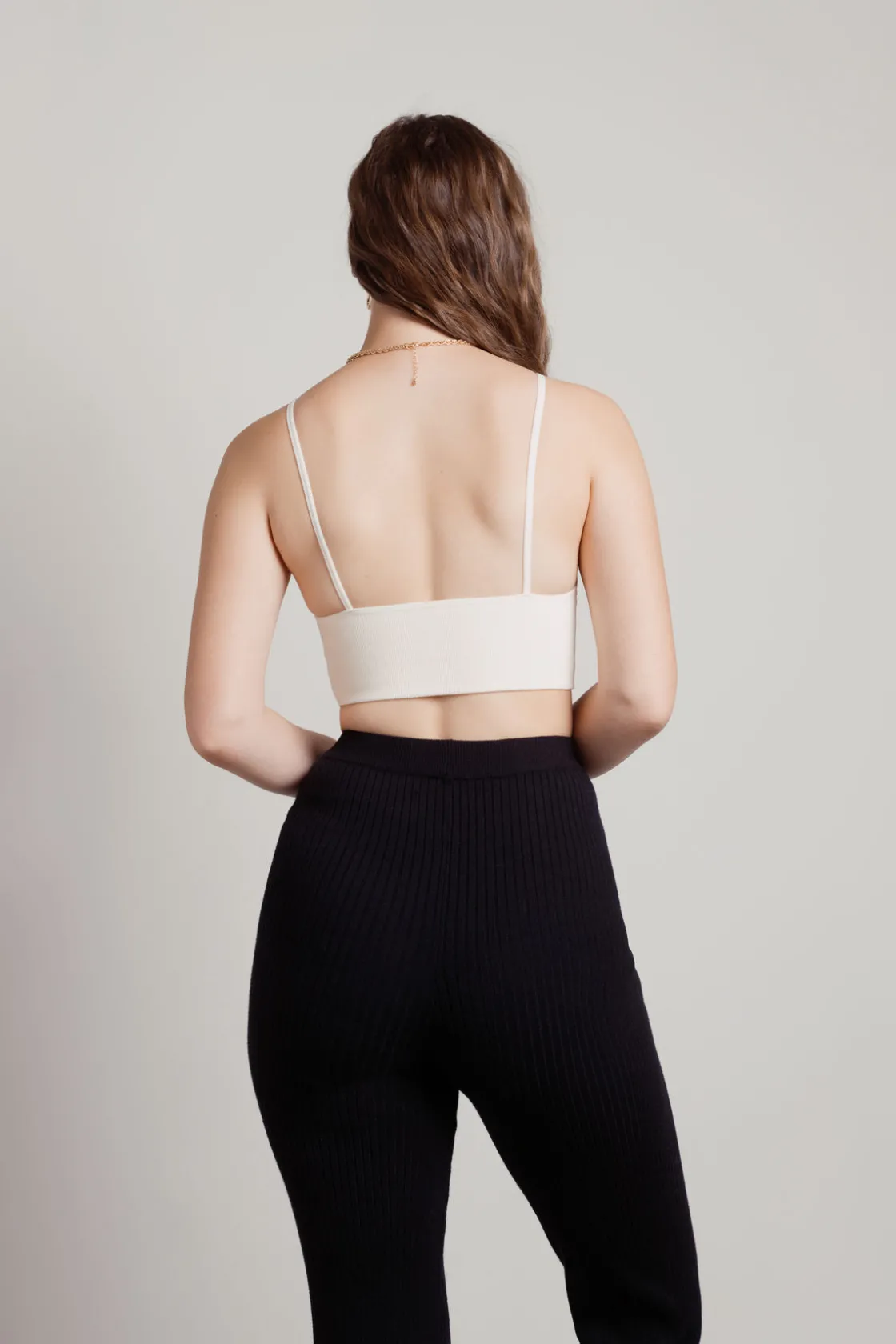 Tobi No Doubt Crop Top - Cream
