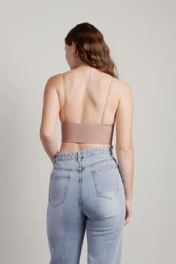 Tobi No Doubt Crop Top - Cream
