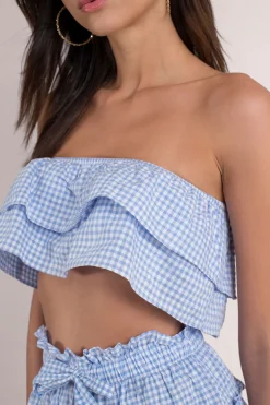 Tobi No Pressure Crop Top - Black