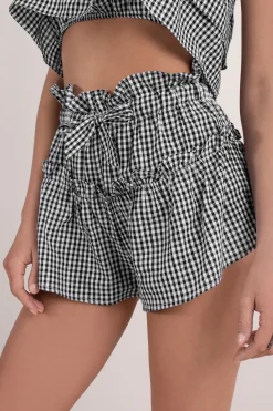Tobi No Pressure Gingham Shorts -