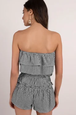 Tobi No Pressure Gingham Shorts -