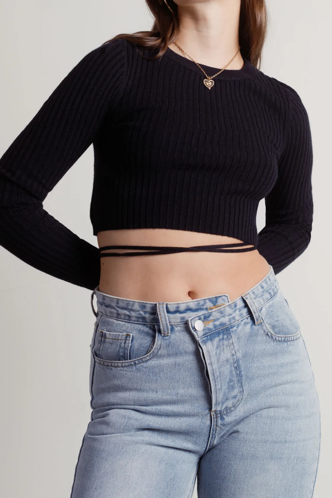 Tobi Nollie Crop Top - Baby Blue