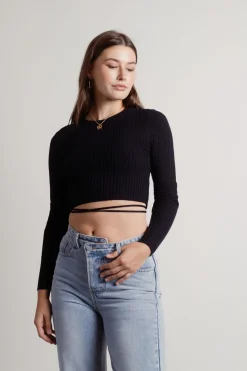 Tobi Nollie Crop Top - Baby Blue