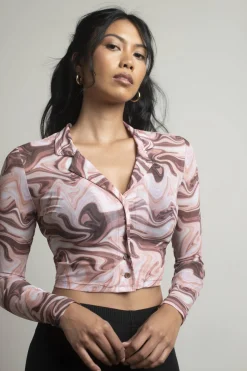 Tobi Not Enough Pressure Crop Top -