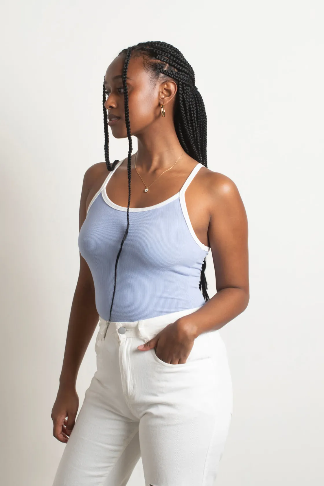 Tobi Not So Loud Ribbed Bodysuit -