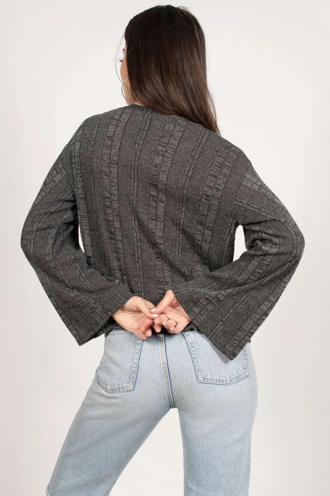 Tobi Nothing Feels Better Ribbed Top -