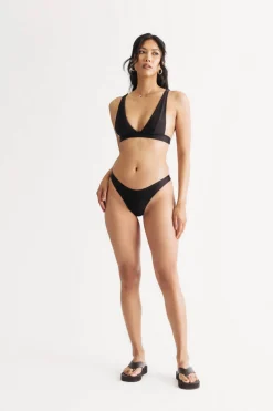 Tobi Nowhere But Here Plunging Bikini Set -